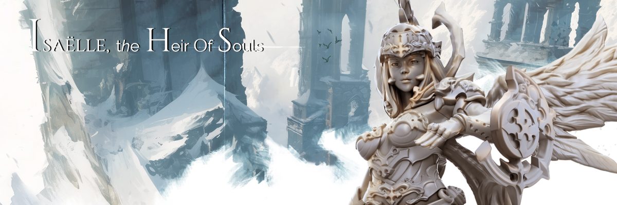 Isaëlle, the Heir of Souls fantasy character